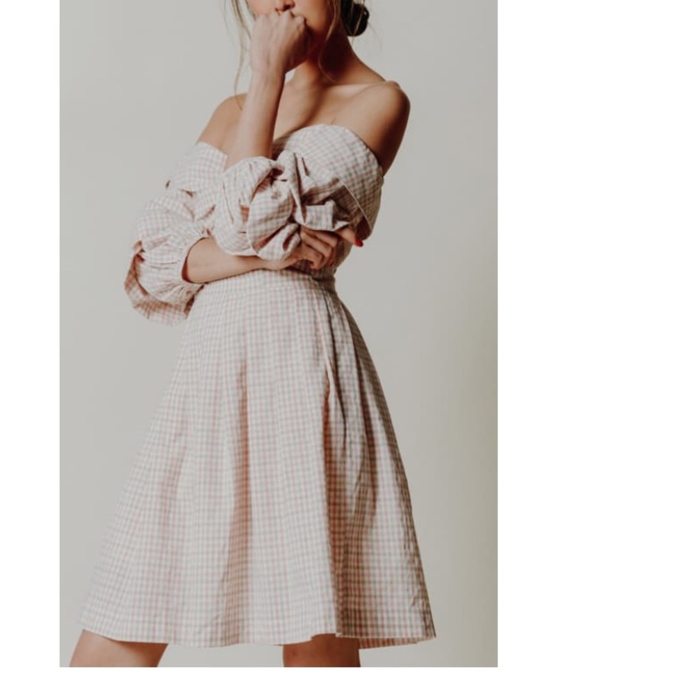 Chriselle x J.O.A. Tiered Sleeve Minidress - Picture 6 of 6